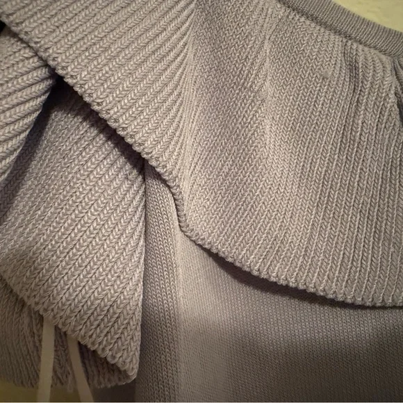 bebe Lavender Mini Dress with Ruffles - Picture 5 of 5